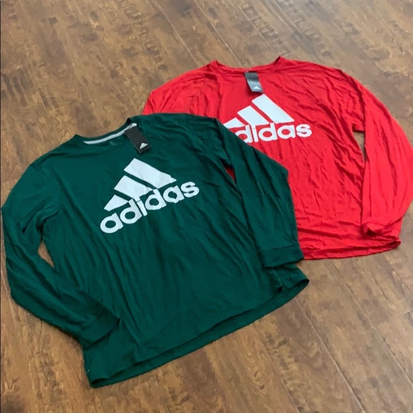 ADIDAS 2/Set Bundle Men’s Tee SHIRTs - Size XL - Picture 1 of 16